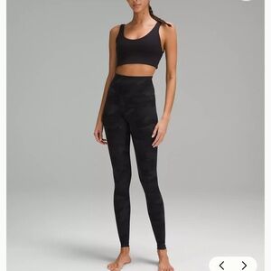Lululemon Wunder Train High-Rise Tight Camo 25”